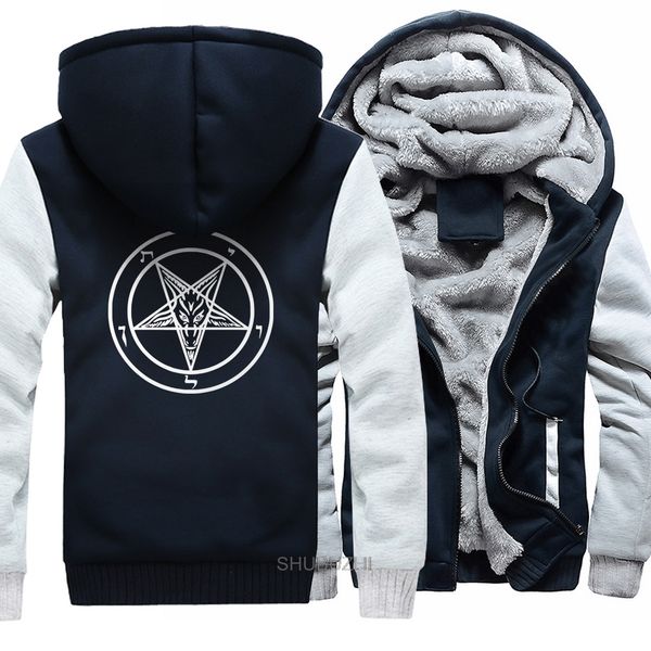 

pentagram gothic occult satan new arrival mens hoodies shubuzhi winter thicken hoodies stylish harajuku homme
