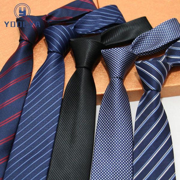 

factory 7cm classic mens ties polyester silk stripes dark / bright 22 styles formal bridegroom wedding business necktie neck tie, Blue;purple