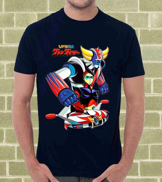 

ufo robot goldrake cartoon t-shirt per bambino e uomo mens t-shirt short sleeve sale cotton t shirt tee plus size