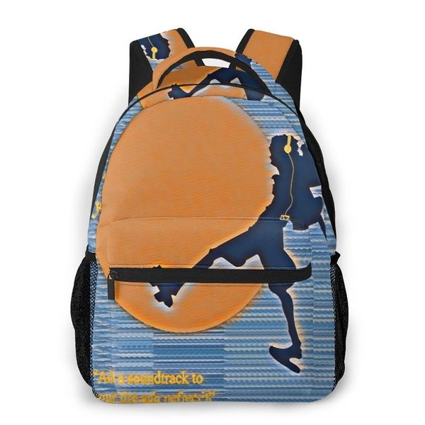 

samurai champloo -nujabes backpack for girls boys travel rucksack samurai champloo printing