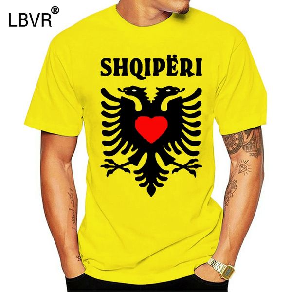 

personalized shqipÃ«ri albania men's tshirt 2020 o neck fitted t-shirt for mens oversize s-5xl female quality