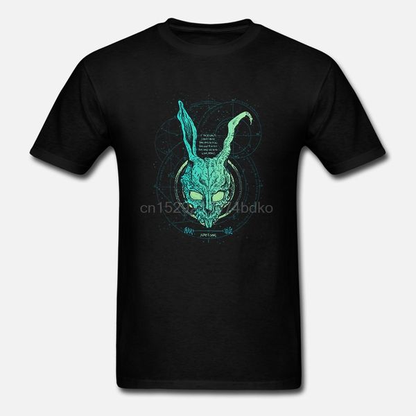 

новые популярные донни дарко frank rabbit skull mens фильм черная футболка размер s-3xl