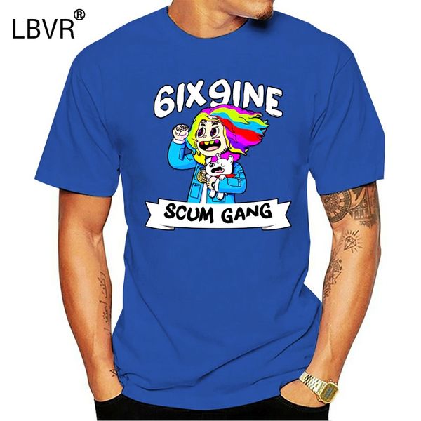 

tekashi 6ix9ine scum gang 69 t shirt s-5xl tee rapper six nine lil pump men t-shirt men hip hop plus size clothing