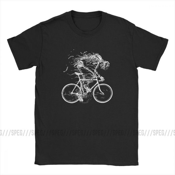 

skeleton skull cycle t shirt short sleeve o-neck graphic tees novelty 100% cotton t-shirts funny plus size for men