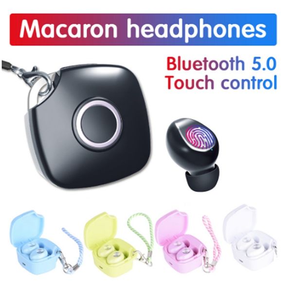 

bluetooth wireless earphone a8 tws touch control bluetooth 5.0 wireless earbuds waterproof stereo headsets 400 mah charging box