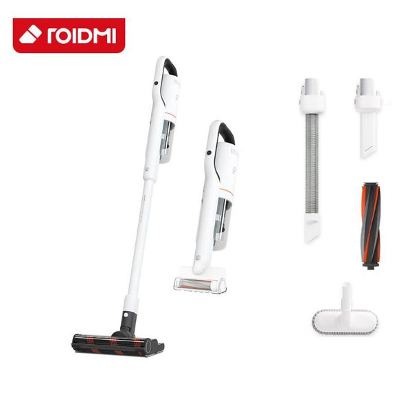 

roidmi nex handheld cordless vacuum cleaner 2 in 1 cleaning and mopping dust collector magnetic charging app control