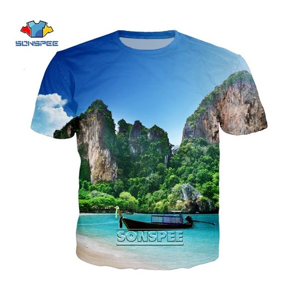 

hawaii maldives beach homme 3d print shirts funny aesthetic oversized men clothing