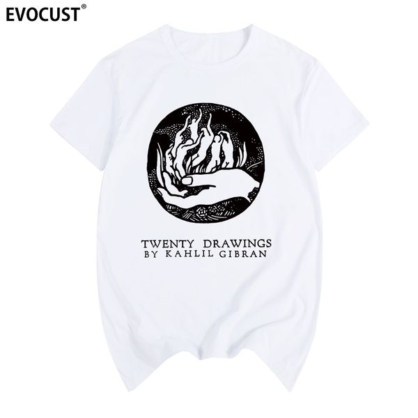 

kahlil gibran funny latest unique summer print t-shirt cotton men t shirt new women tee
