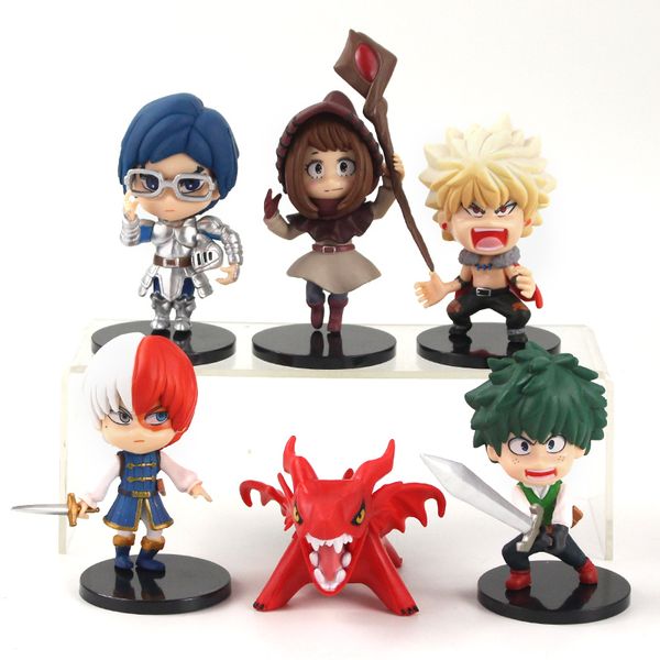 

my hero academia academy action figure toys midoriya izuku bakugou katsuki s no hero academia collection model toy
