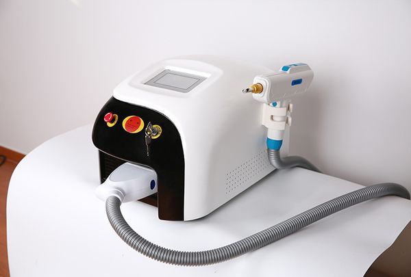 

2000mj q switch nd yag laser tattoo removal machine pigments age spot removal skin rejuevantion device 532nm 1064nm 1320nm, Black