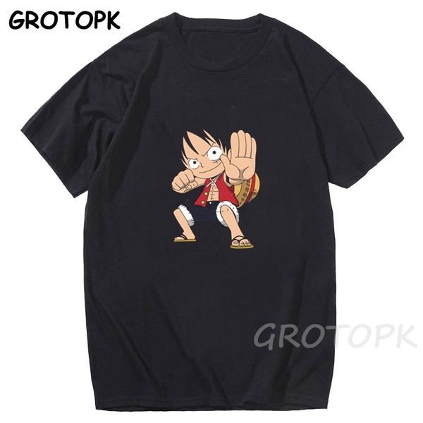 

one piece men/women t shirt streetwear hipster short sleeve t shirt japan anime camisetas hombre luffy harajuku tees
