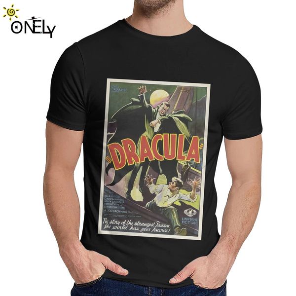 

o-neck dracula movie t shirt new arrival man pure cotton tee plus size