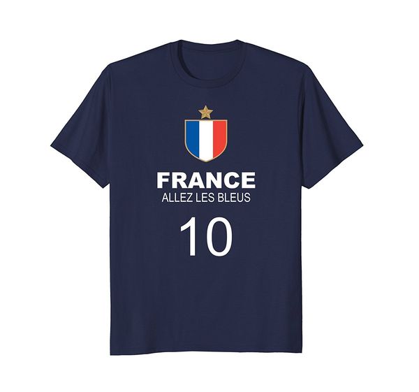 

2019 male selling francais france footballer soccers shirt tees summer tee shirt