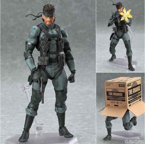

figma243# metal gear solid son of liberty snake anime girl figures model toys collectible doll gift