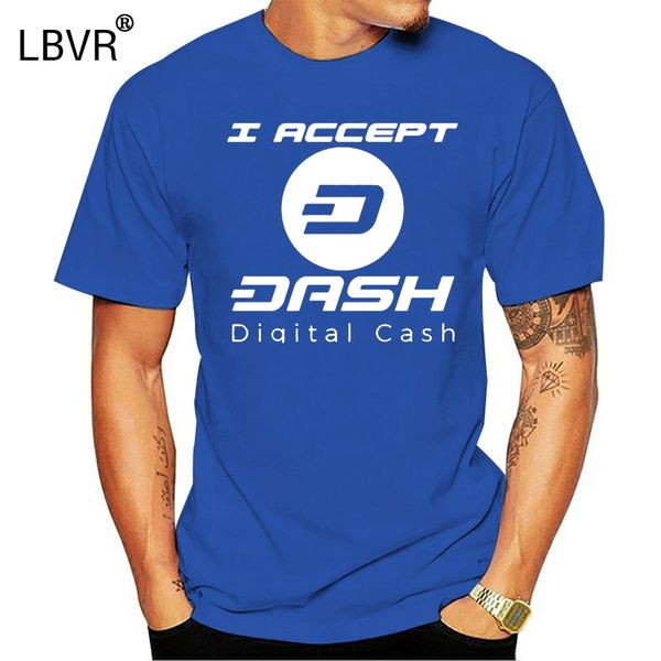 

fashion men t shirt i aceept dash digital cash t shirt