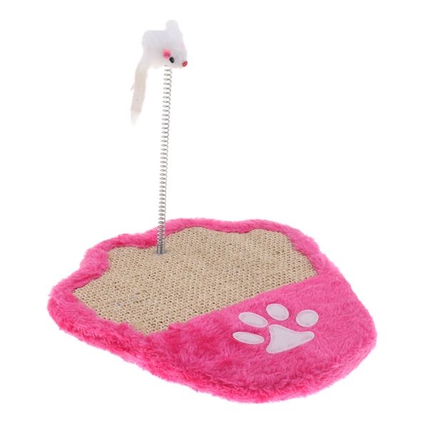 

kitten cat царапина pad с платяным пером ложной мыши fun интерактивная cat kitten игры нуля игрушкой