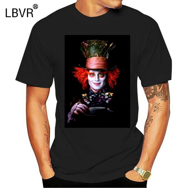 

mens alice in wonderland hatter portrait 5101tsbpl t shirt tees brand clothing funny t shirt