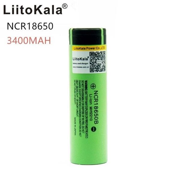 

batteries liitokala new original 18650 ncr18650b 3400 mah rechargeable li-ion battery 3.7v 3400 battery rechargeable batteries
