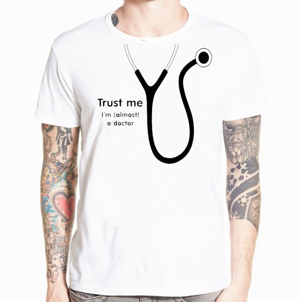 

almost a doctor party custom hip hop harajuku streetwear funny t shirt tshirt men casual short sleeve t-shirt tees
