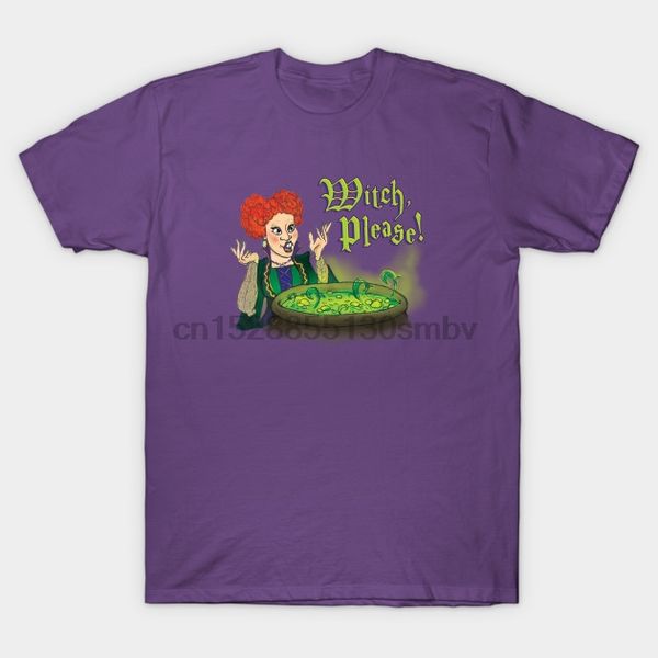 

men tshirt witch please hocus pocus t shirt women t-shirt tees top