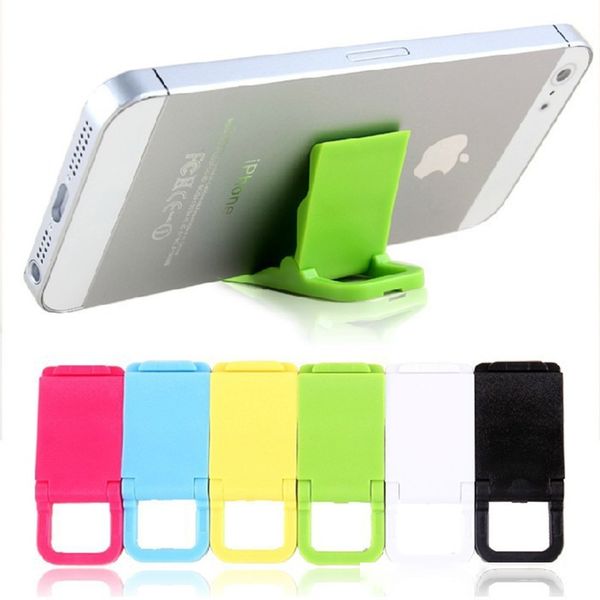 

universal foldable adjustable stand holder cradle compact plastic holder stand mount for iphone samsung mobile cellphone phone tablet