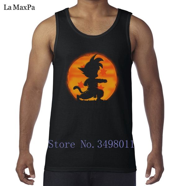 

character pictures goku by night mens tank undershirt comical vests for men sleeveless clothing websites workout cotton