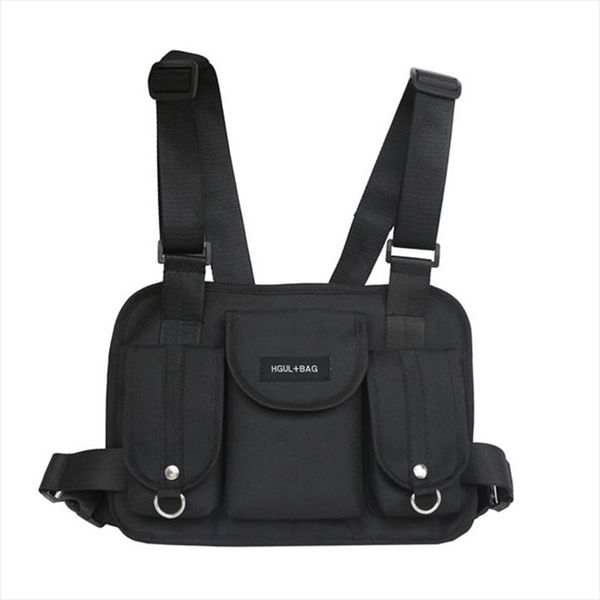 

мужчины chest rig пакет hip hop streetwear мужская прохладный функциональная tactical плечо анти вор талии сумка кошелек punck стиль рюкзак