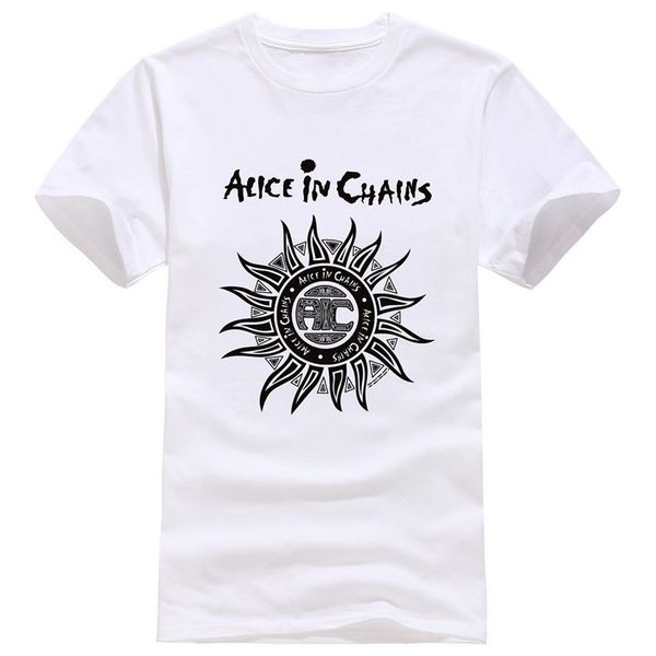 

2019 new alice in chains вс печать с коротким рукавом черный хлопок тенниски бесплатная доставка tee shirt