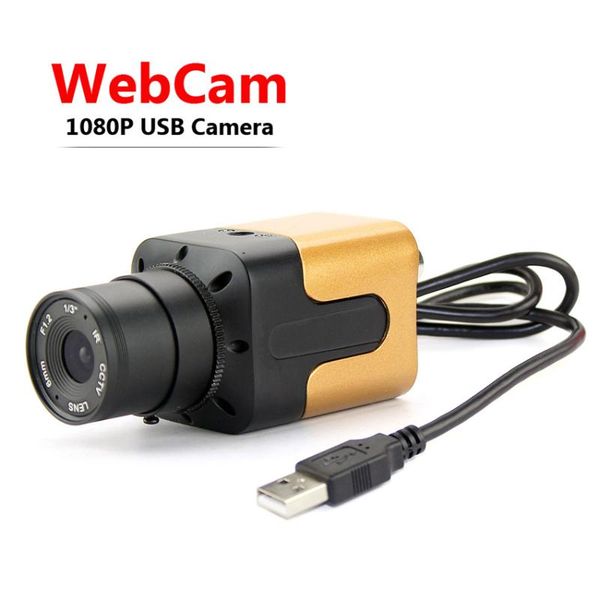 

webcams 6mm lens 720p 1080p usb camera mini pc webcam metal box