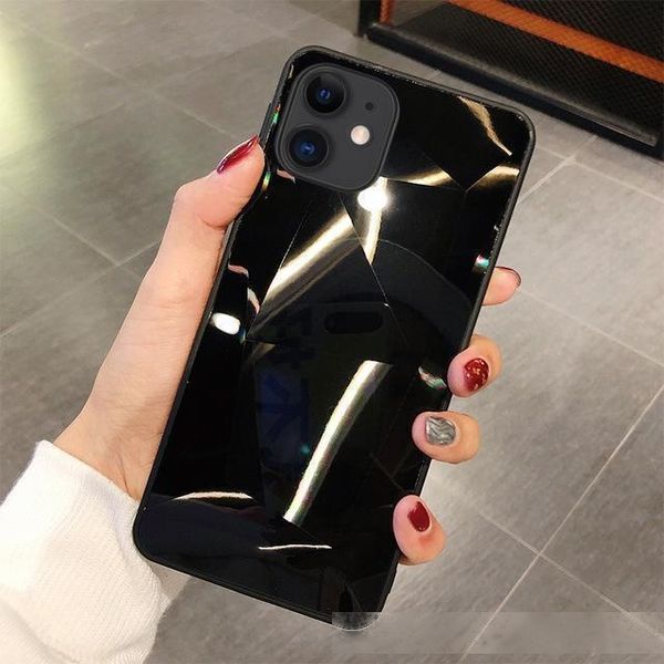 

3d diamond fashion phone case cover iphone 11 pro case iphone 11 pro max cover holographic prism laser gradient coque iphone 11 case
