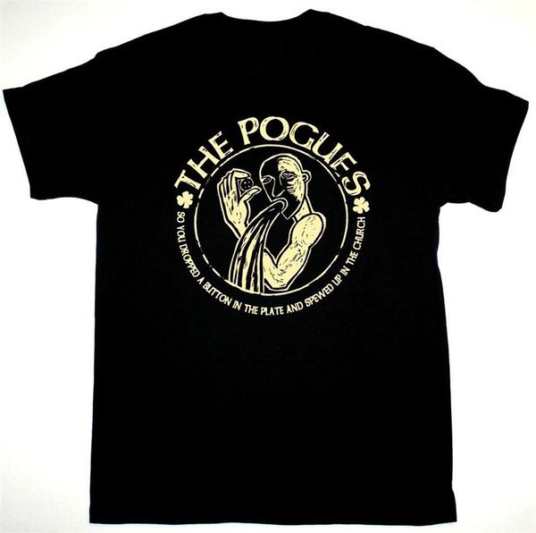 

the pogues spew black t-shirt more size and colors