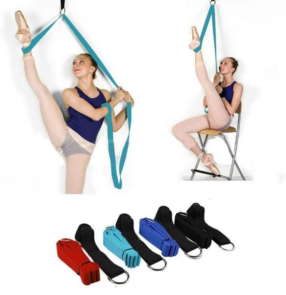 

door flexibility stretching leg stretcher strap for ballet cheer dance gymnastics trainer yoga flexibility leg stretch belt