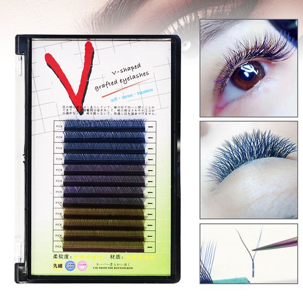 

eyelashes extension individual lash soft salon makeup tools beauty for women lady