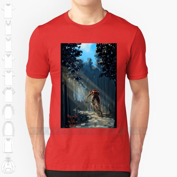

my path in life is a dirt one custom design print for men women cotton new cool tee t shirt big size 6xl cycling