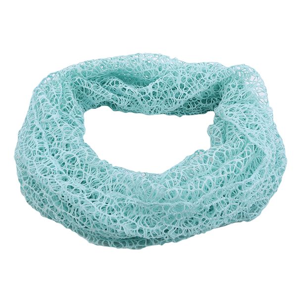 

2020 fashion new winter scarf knitted scarves collar neck warmer woman's crochet ring spain loop women scarves for lady, Blue;gray