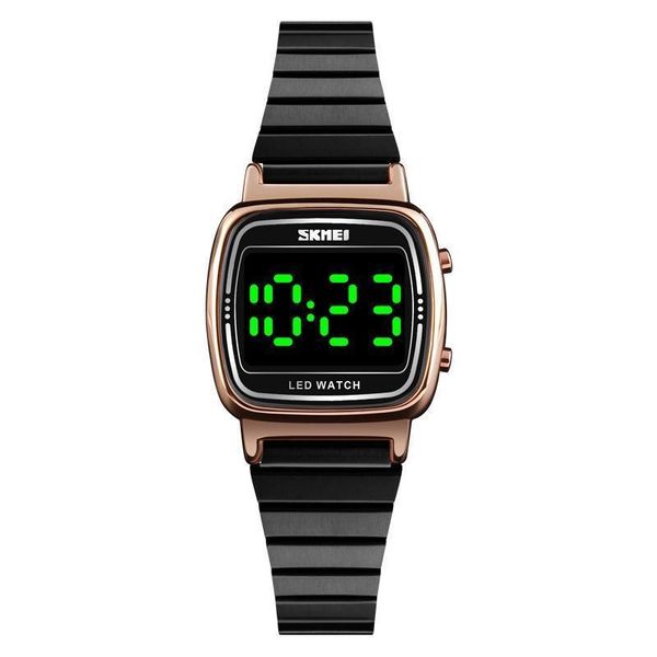 

women digital watch led light display watch womens waterproof luxury dress wristwatch ladies quartz glass mirror watch