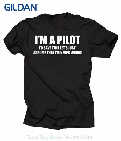 

casual t-shirts hip hop style tee s-2xl gift for pilot t-shirt pilot tee shirt