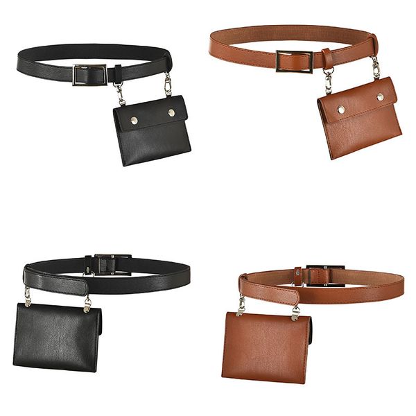 

2020 dress accessories belt skirt pants waist pu leather ladies belt, Black;brown