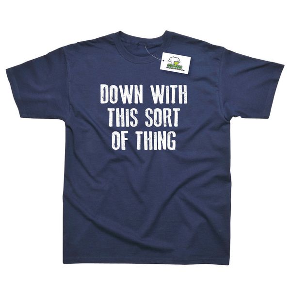 

down with this sort of thing inspired by father ted printed t-shirt 100% cotton for man,t shirt printing,hip hop funny tee