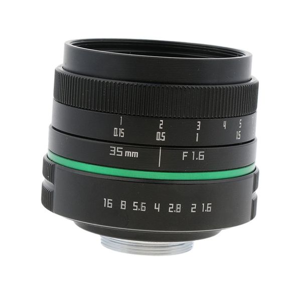 

35мм f / 1.6 standard prime lens большой апертурой ручной фокусировки объектива портретный объектив для sony, canon, nikon dslr камеры и мно
