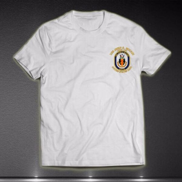 

new uss john s mccain (ddg-56) short sleeve men's tee shirt size s-3xl