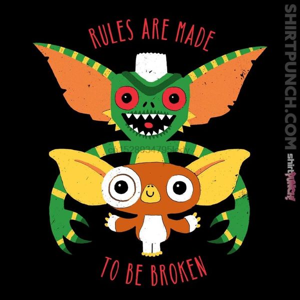 

gremlins gizmo stripe mogwai billy light water feed midnight mens t-shirt m-2xl