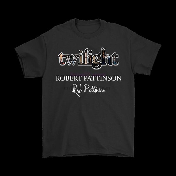 

twilight robert pattinson name and signature shirts