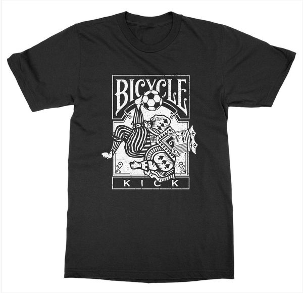 

male selling t shirt bicycle kick t-shirt soccers field footballer goal ball league cup foul penalty summer tee shirt