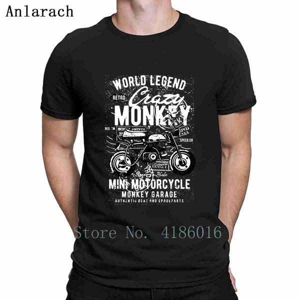 

crazy monkey t shirt хлопок повседневная плюс размер 5xl печати cute summer style standard family рубашку