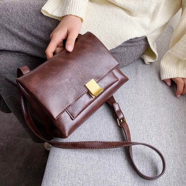 

quality crossbody bags for women 2020 solid color small shoulder messenger bag female fashion handbags and purses
