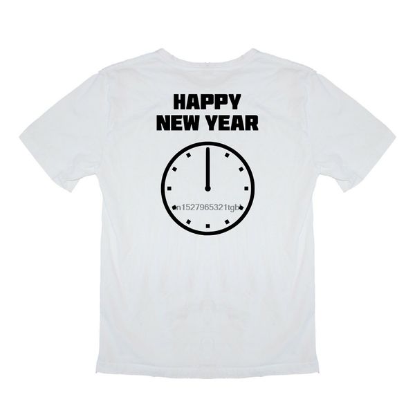 

happy new year new years eve party clock shirt sizes kids s-xxxl many colour