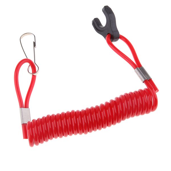 

универсальный safety stop kill switch key с tether шнур для tohatsu лодочные моторы - 10 см 4 дюйма standard long