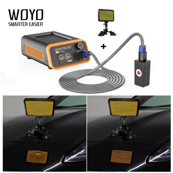 

woyo pdr007 car paintless dent repair tool for removing iron auto body dents remover set garage kit pdr tools