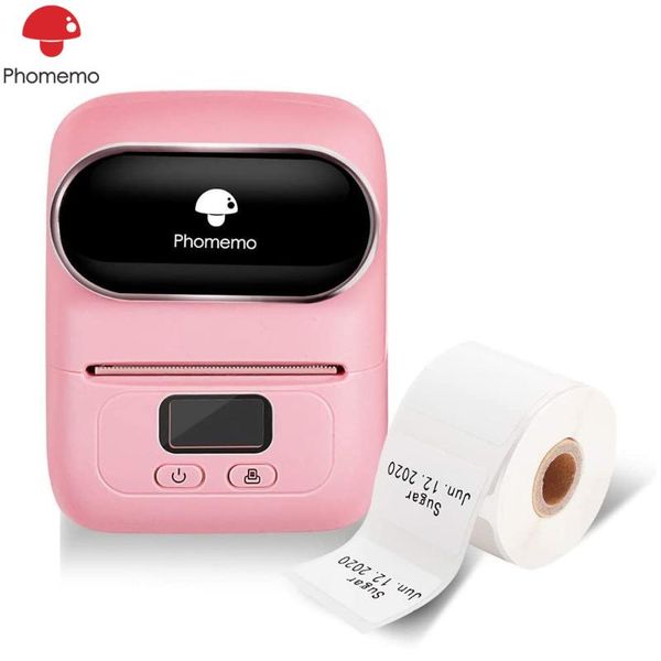 

phomemo m110 thermal bluetooth label printer mini wireless label printer for labeling shipping office cable mobile maker